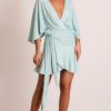 Women Pasduchas Wedding Guest | Pasduchas Glimmer Flip Dress-Ice Blue