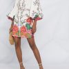 Women Zimmermann Wedding Guest | Zimmermann The Lovestruck Buttoned Tunic Dress-Paisley