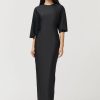 Women Suboo Wedding Guest | Suboo Ivy Cap Sleeve Maxi-Black