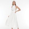 Women L'idee Pregnancy Friendly | L'Idee Soiree Renaissance Gown-Blanc