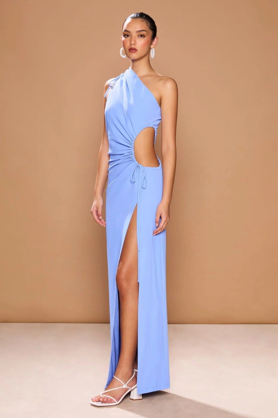 Women Sonya Wedding Guest | Sonya Nour Maxi Dress-Azzurro