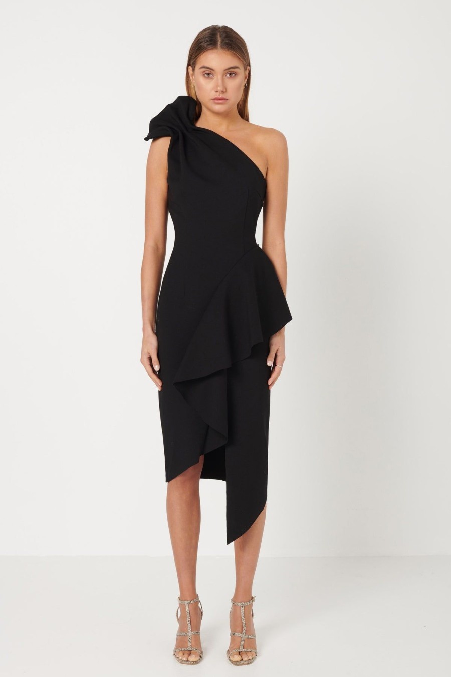 Women Elliatt Wedding Guest | Elliatt Charisma Dress-Black