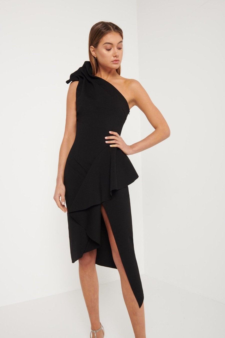 Women Elliatt Wedding Guest | Elliatt Charisma Dress-Black