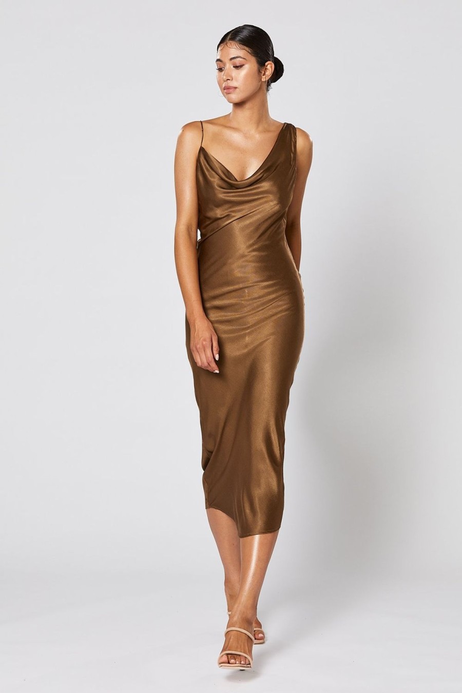 Women Winona Wedding Guest | Winona Cara Dress-Cocoa