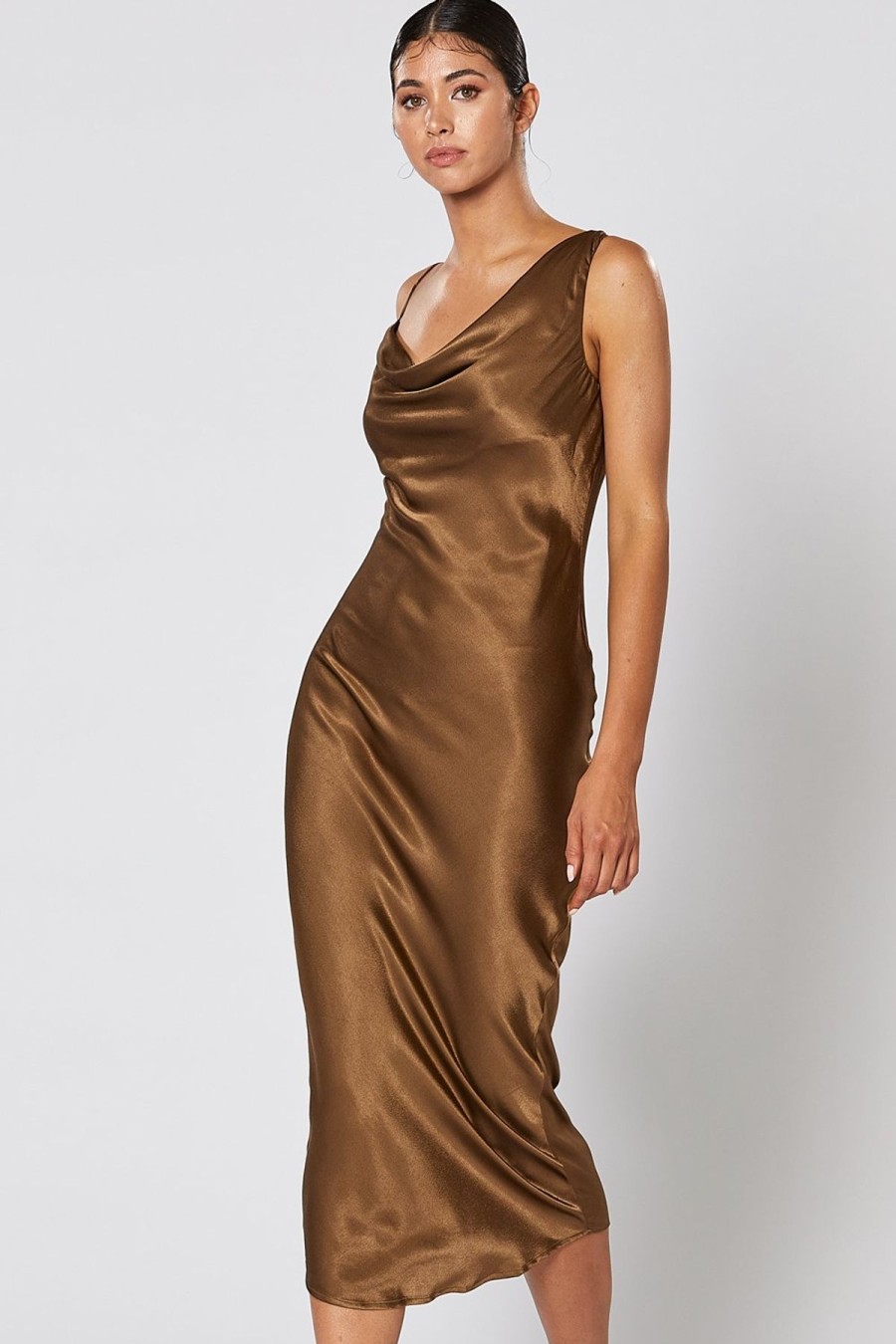 Women Winona Wedding Guest | Winona Cara Dress-Cocoa