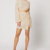 Women Winona Party | Winona Ira Knot Dress-Peach Multi