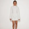 Women Odd Muse Race Day | Odd Muse The Ultimate Muse Split Sleeve Mini Dress-White