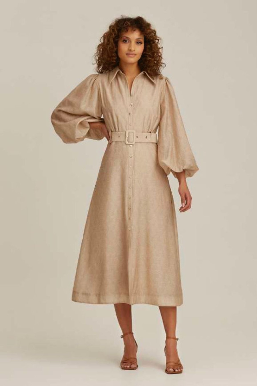 Women Keepsake Wedding Guest | Keepsake Isabella-Vera Long Sleeve Midi Dress-Mosaic