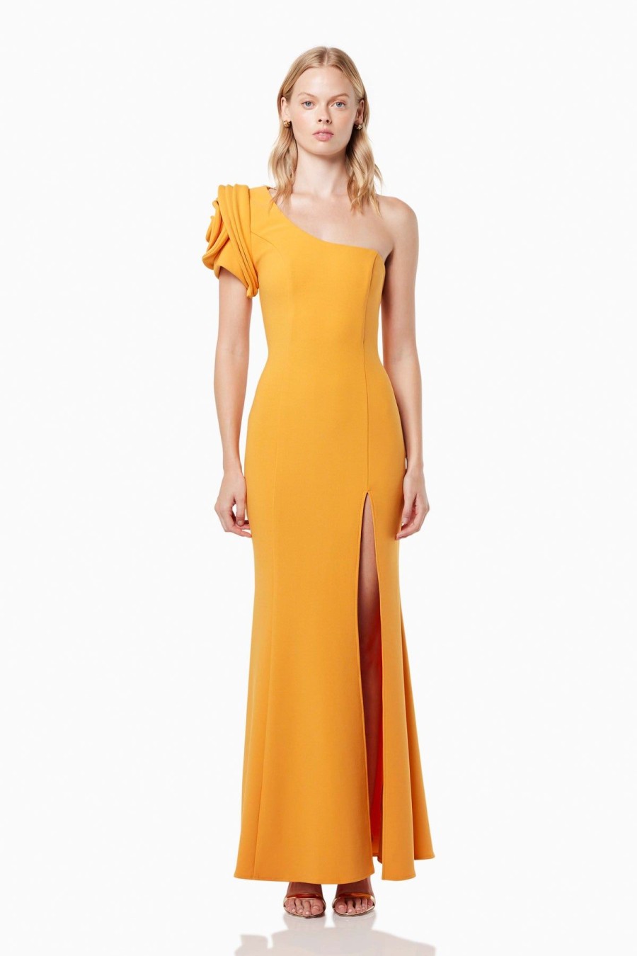 Women Elliatt Formal | Elliatt Electronica Gown-Mango