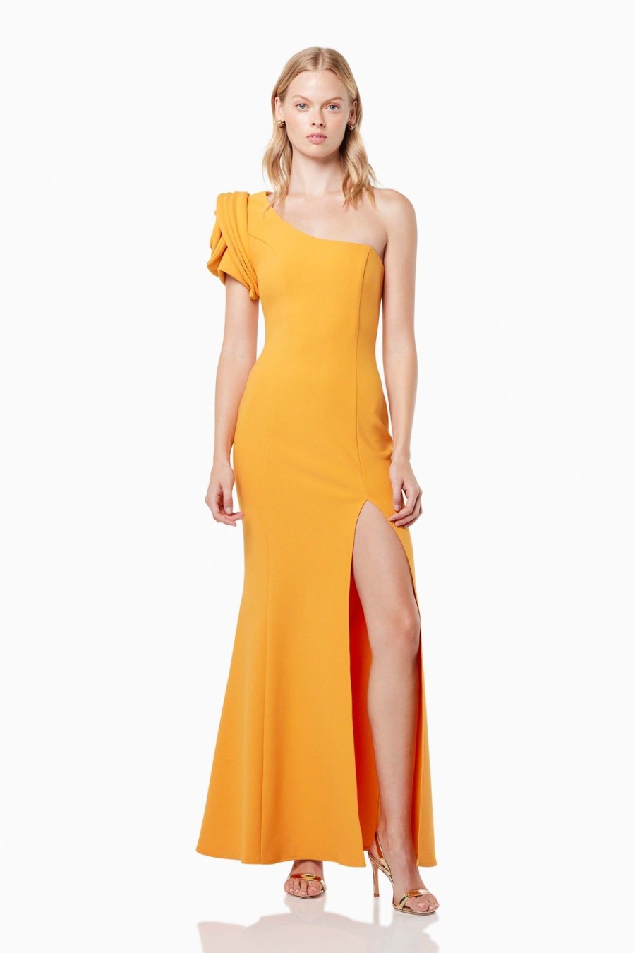 Women Elliatt Formal | Elliatt Electronica Gown-Mango