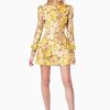 Women Elliatt Wedding Guest | Elliatt Golden Voice Dress-Yellow Multi