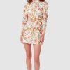 Women Torannce Wedding Guest | Torannce Edie Shirt Dress-Floral Print White