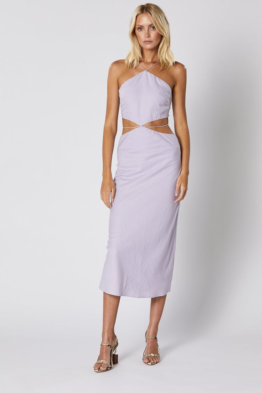 Women Winona Party | Winona Violette Midi Dress-Lilac