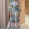 Women Alémais Wedding Guest | Alemais Emma Gale Shirtdress Dress-Multi