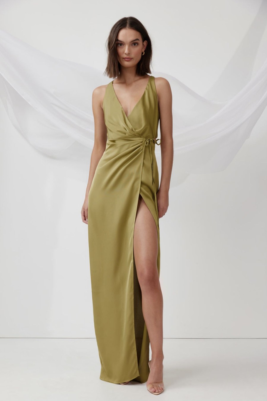 Women Lexi Formal | Lexi Marigold Dress-Olive