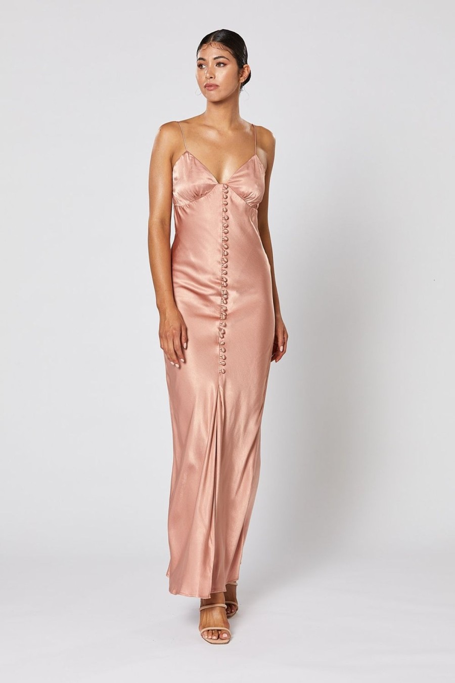 Women Winona Wedding Guest | Winona Zola Dress-Dusty Pink