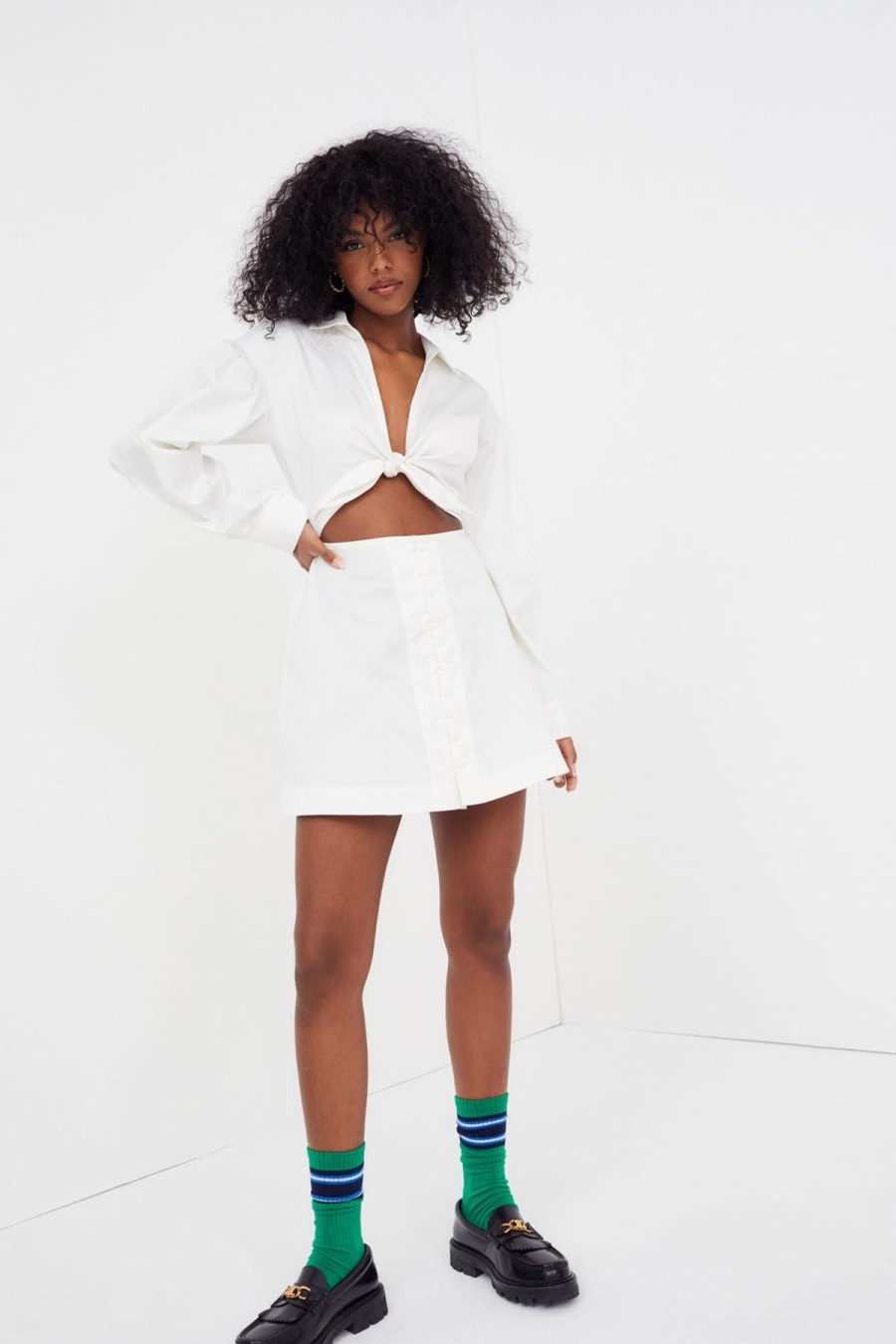 Women For Love & Lemons Party | For Love & Lemons Jocelyn Mini Dress-White