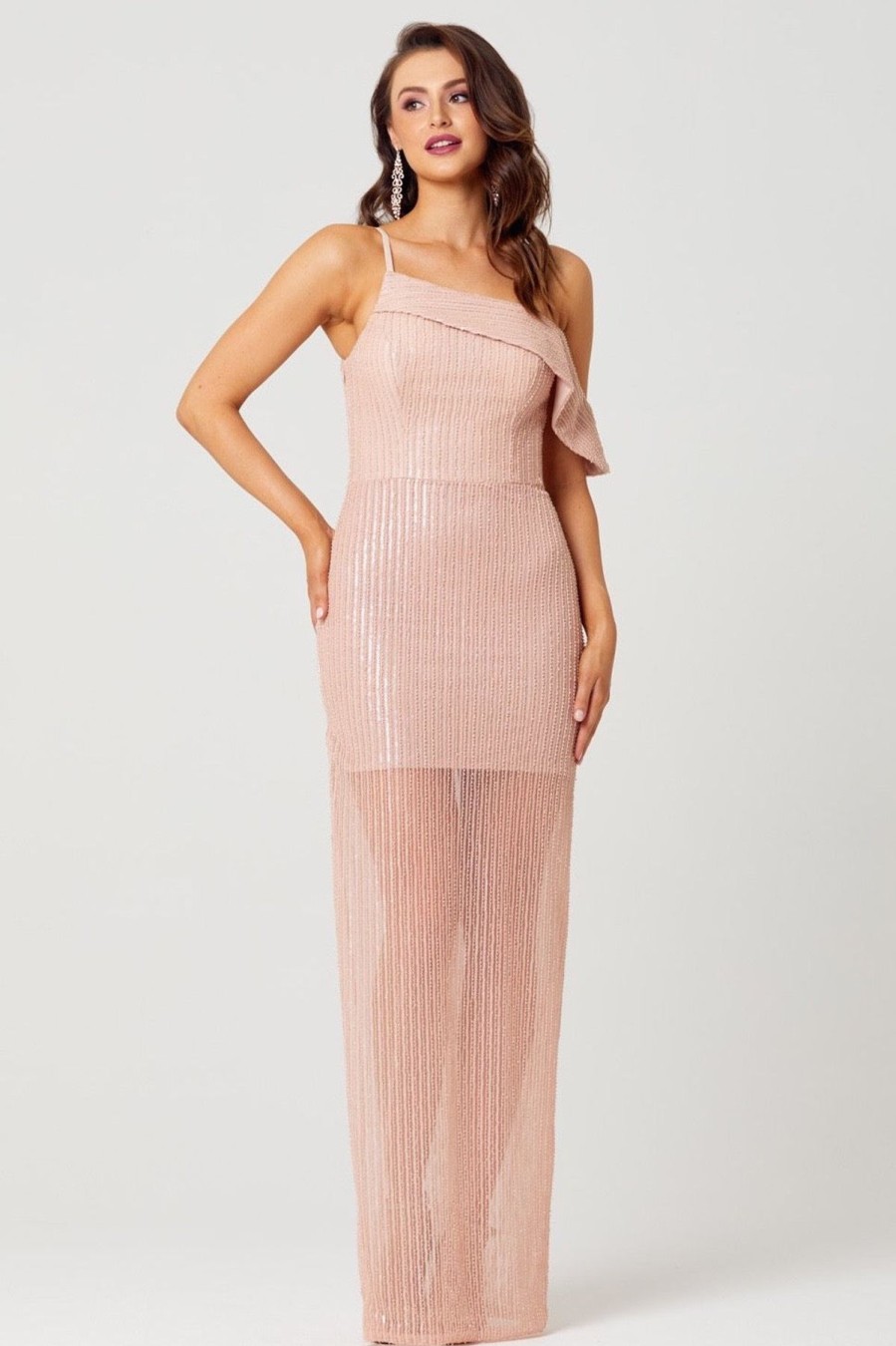 Women Tania Olsen Formal | Tania Olsen Gracie Gown-Pink