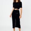 Women Suboo Sets | Suboo The Liz Rouched Midi Skirt-Black