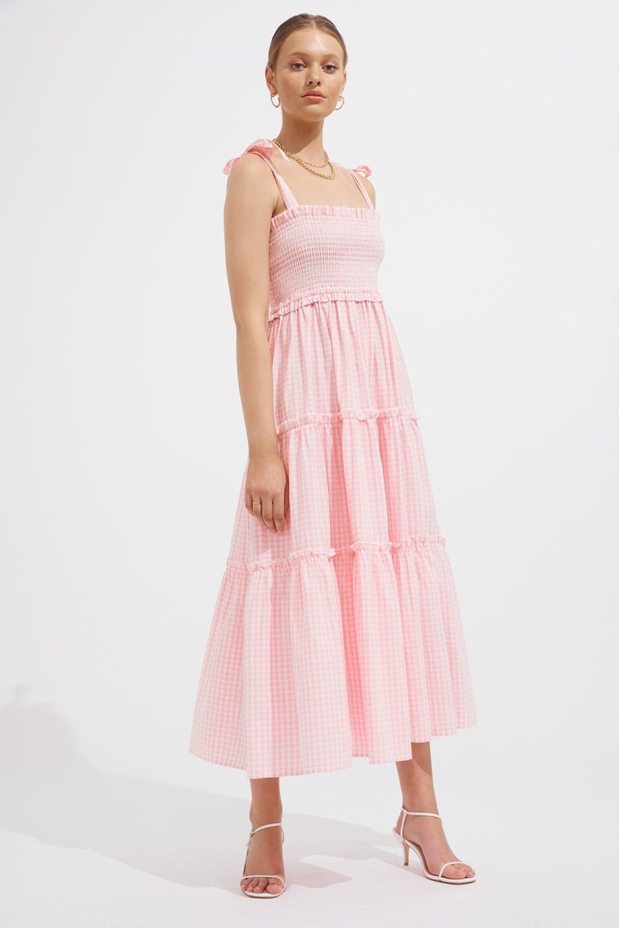 Women Dress Hire AU Engagement | Steele Lyla Dress-Pink