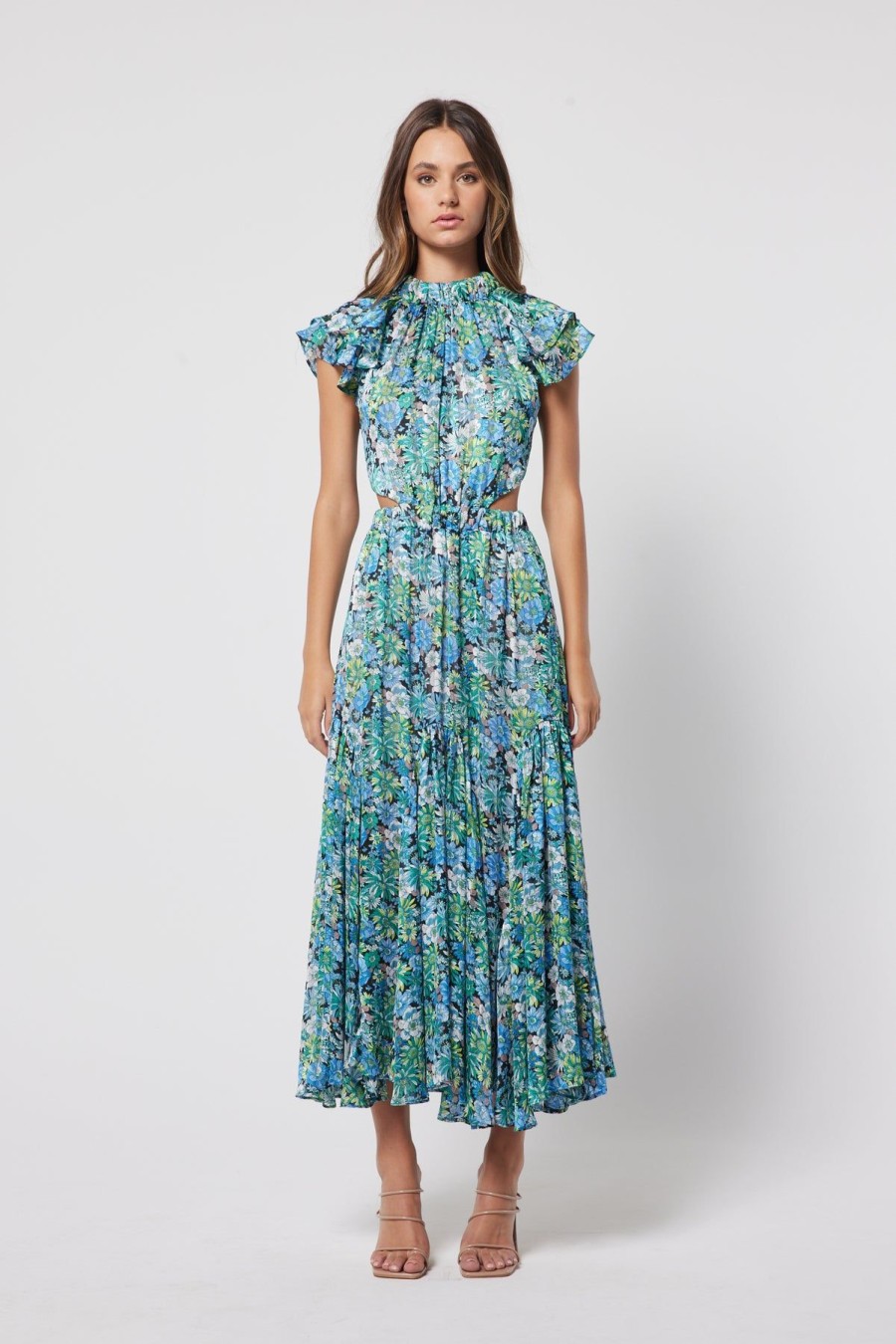 Women Elliatt Race Day | Elliatt Rousham Maxi Dress-Multi