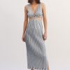 Women Suboo Wedding Guest | Suboo Ana Sleeveless Maxi Dress-Silver