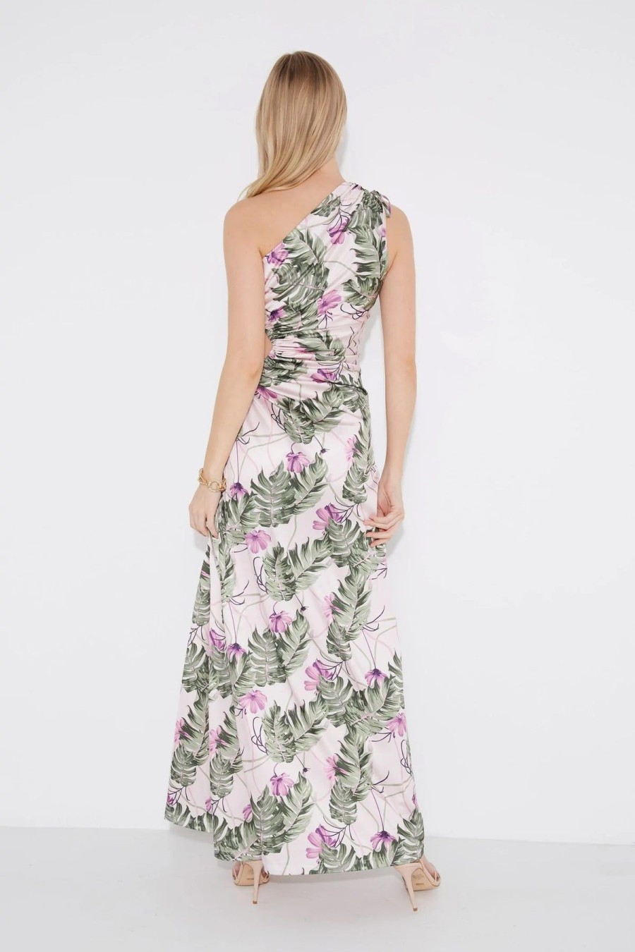 Women Sonya Wedding Guest | Sonya Nour Palm Maxi Dress-Palm