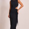 Women Pasduchas Wedding Guest | Pasduchas Yves Midi Dress-Black