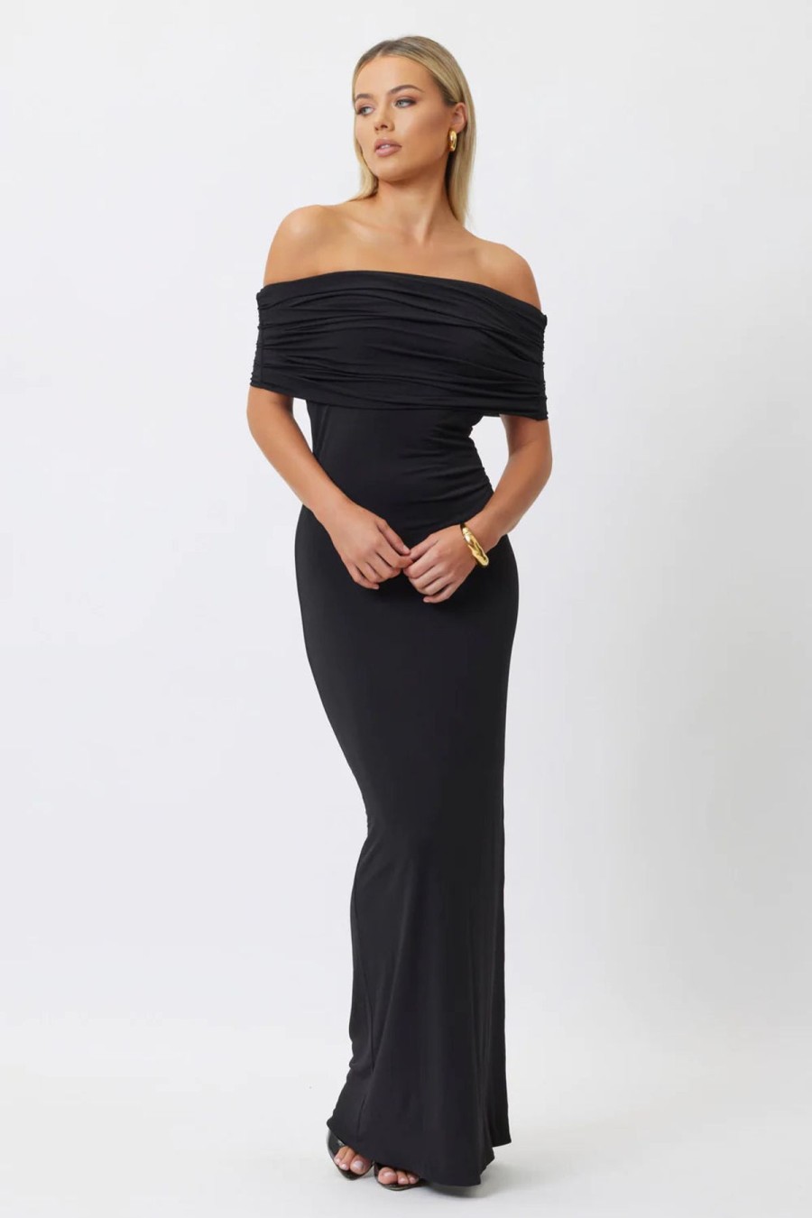 Women Bianca & Bridgett Formal | Bianca & Bridgett Louise Maxi Dress-Black