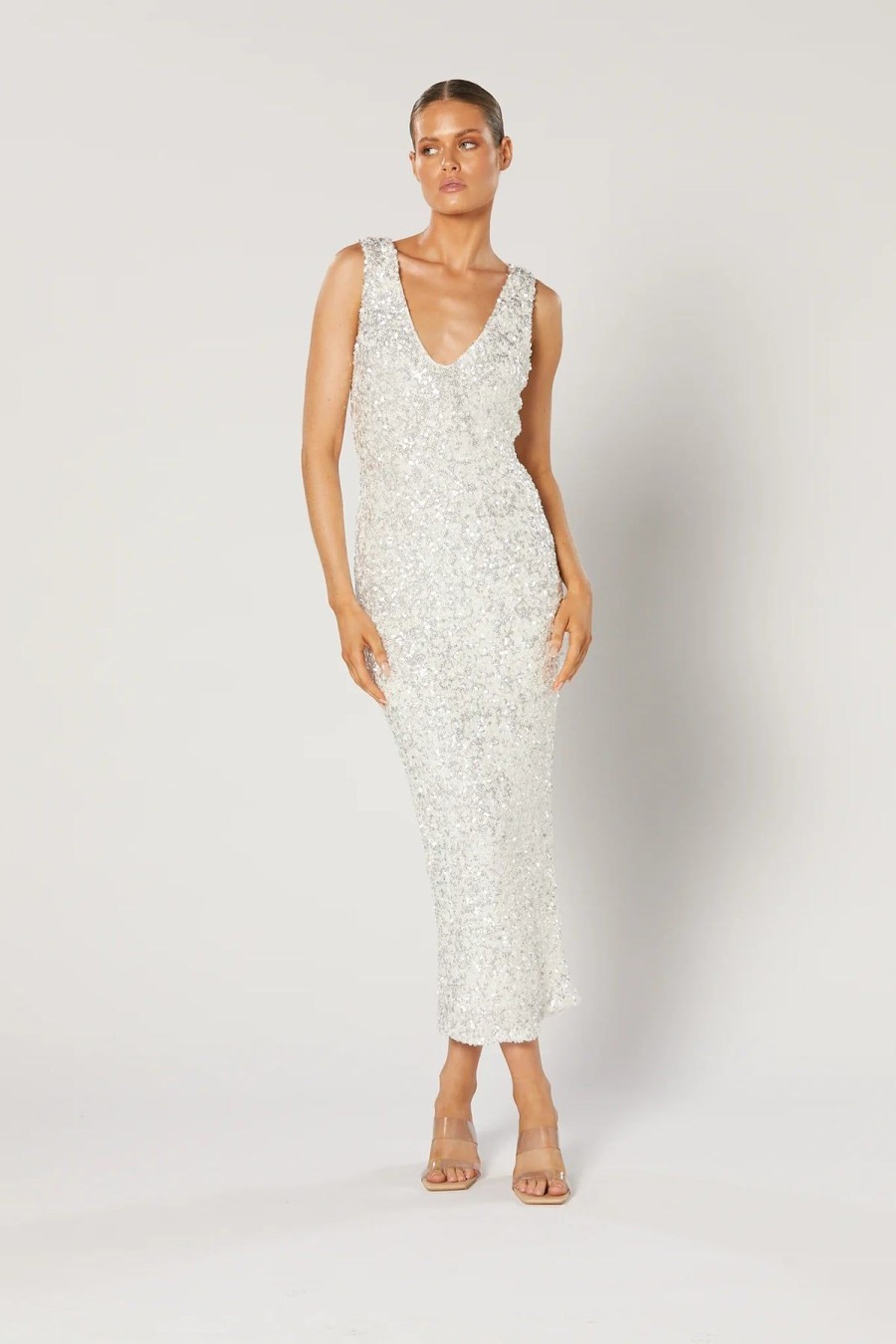 Women Winona Party | Winona Zeox Midi Dress-White