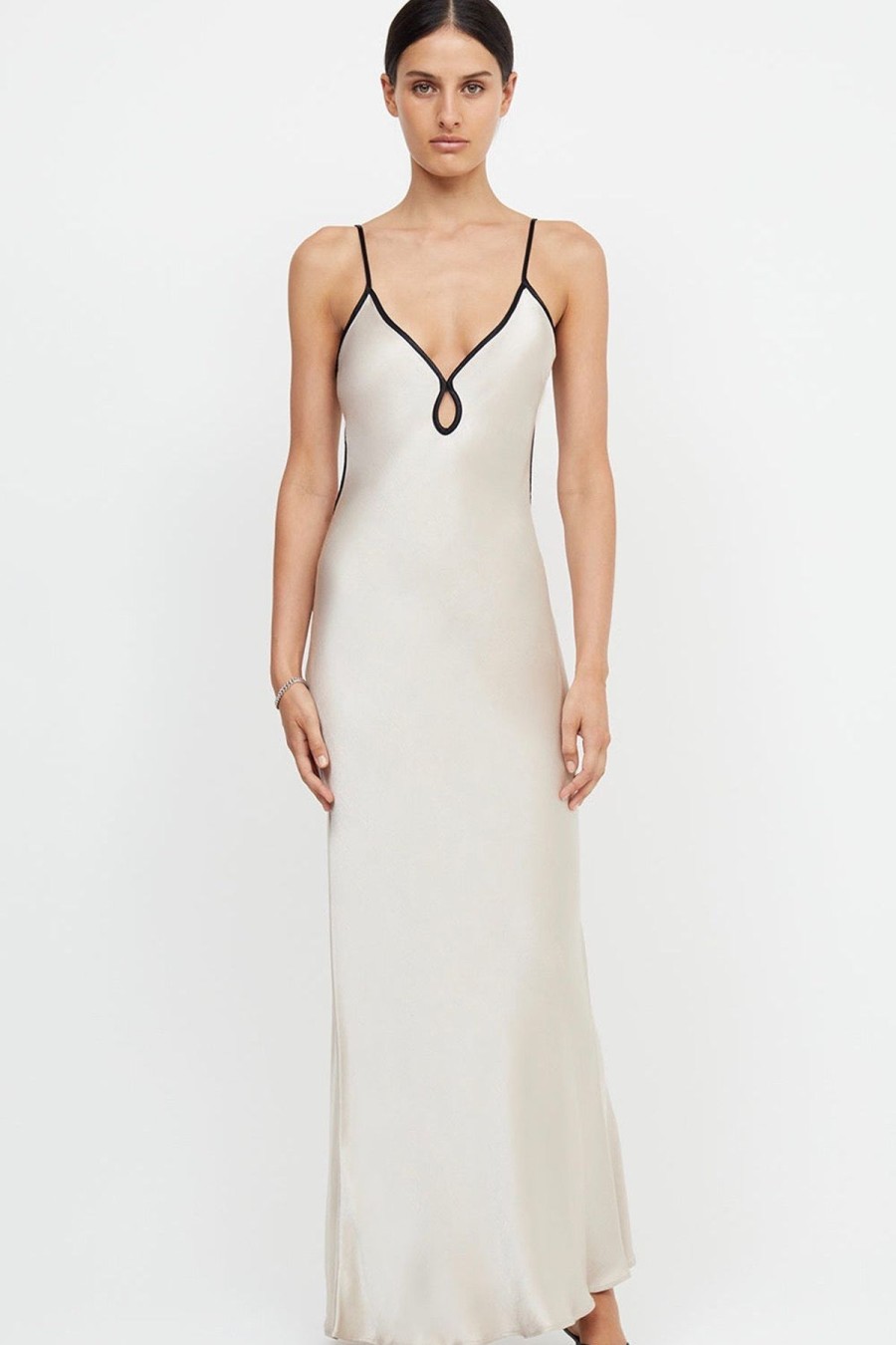 Women Bec & Bridge Wedding Guest | Bec & Bridge Cedar City Maxi Dress-Ivory/Black