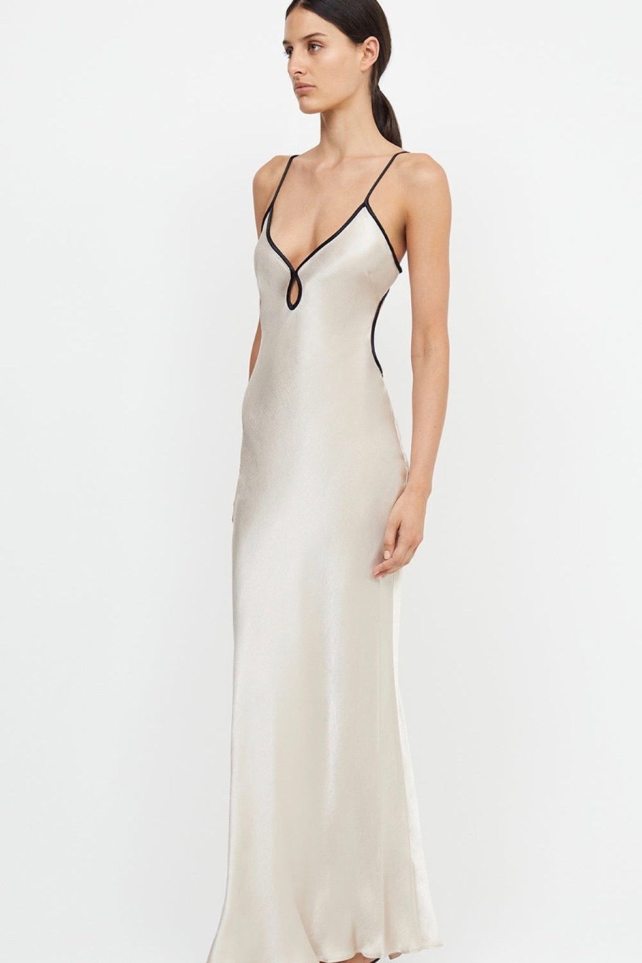 Women Bec & Bridge Wedding Guest | Bec & Bridge Cedar City Maxi Dress-Ivory/Black