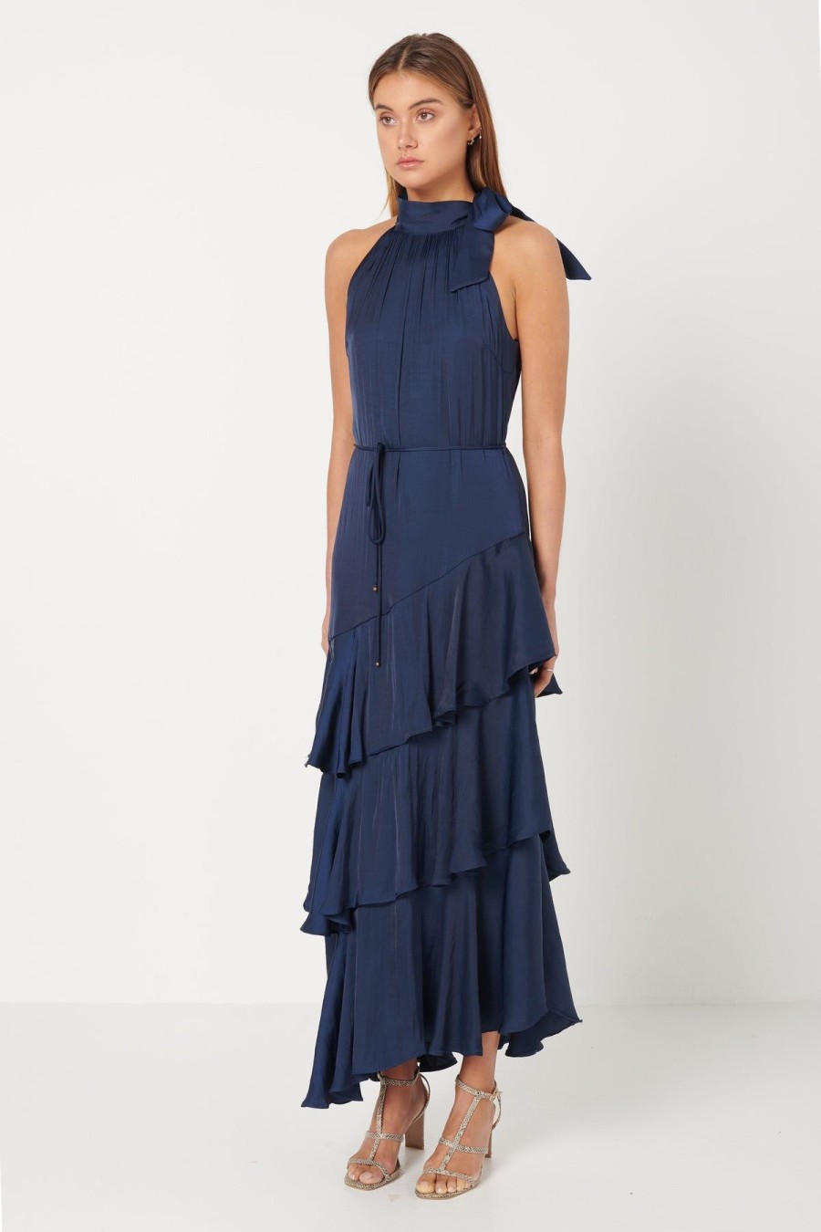 Women Elliatt Wedding Guest | Elliatt Bold Dress-Midnight