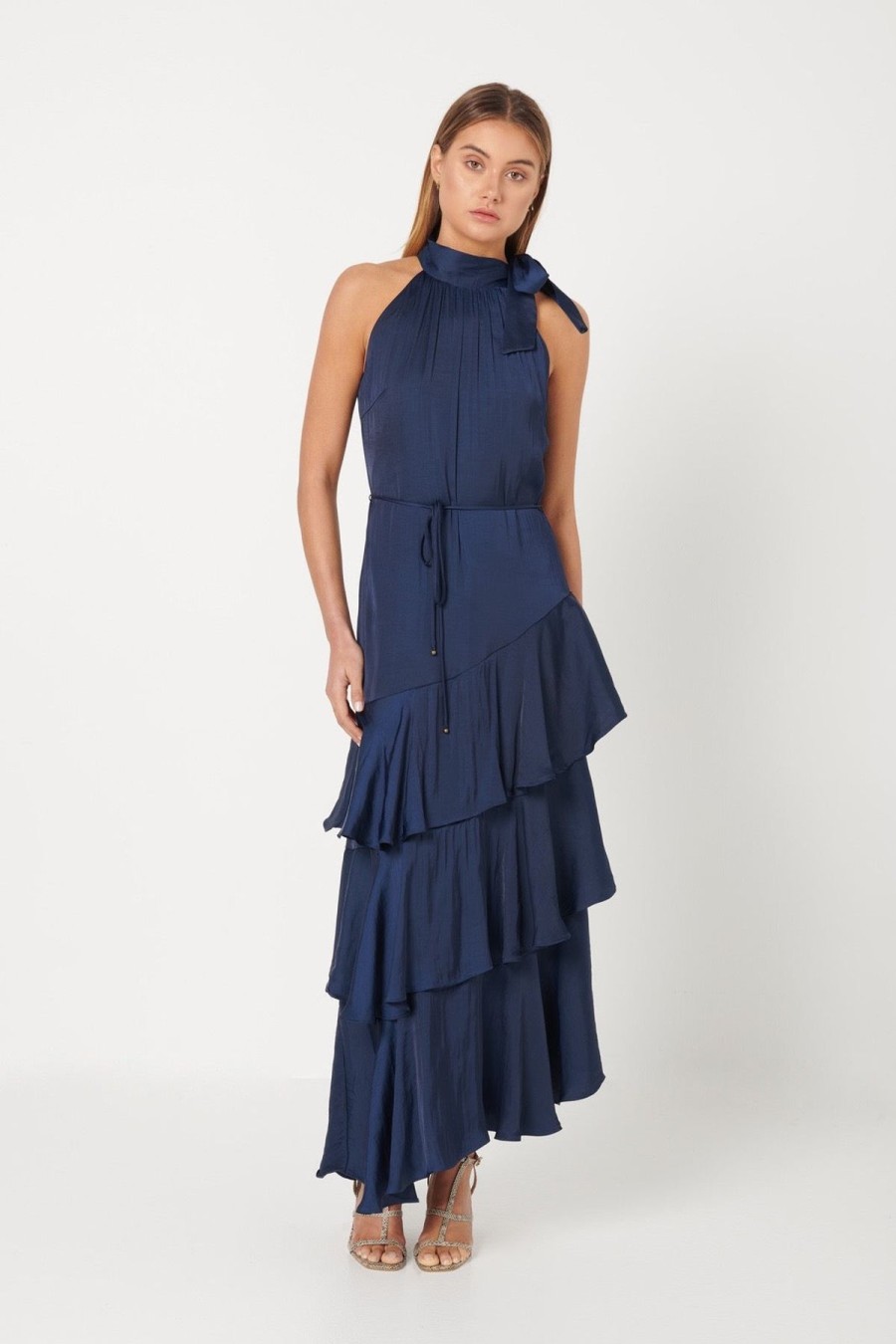 Women Elliatt Wedding Guest | Elliatt Bold Dress-Midnight