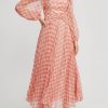 Women Acler Wedding Guest | Acler Mattison Dress-Peach Plaid