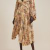 Women Acler Wedding Guest | Acler Palms Pleat Dress-Kaleidoscope Floral