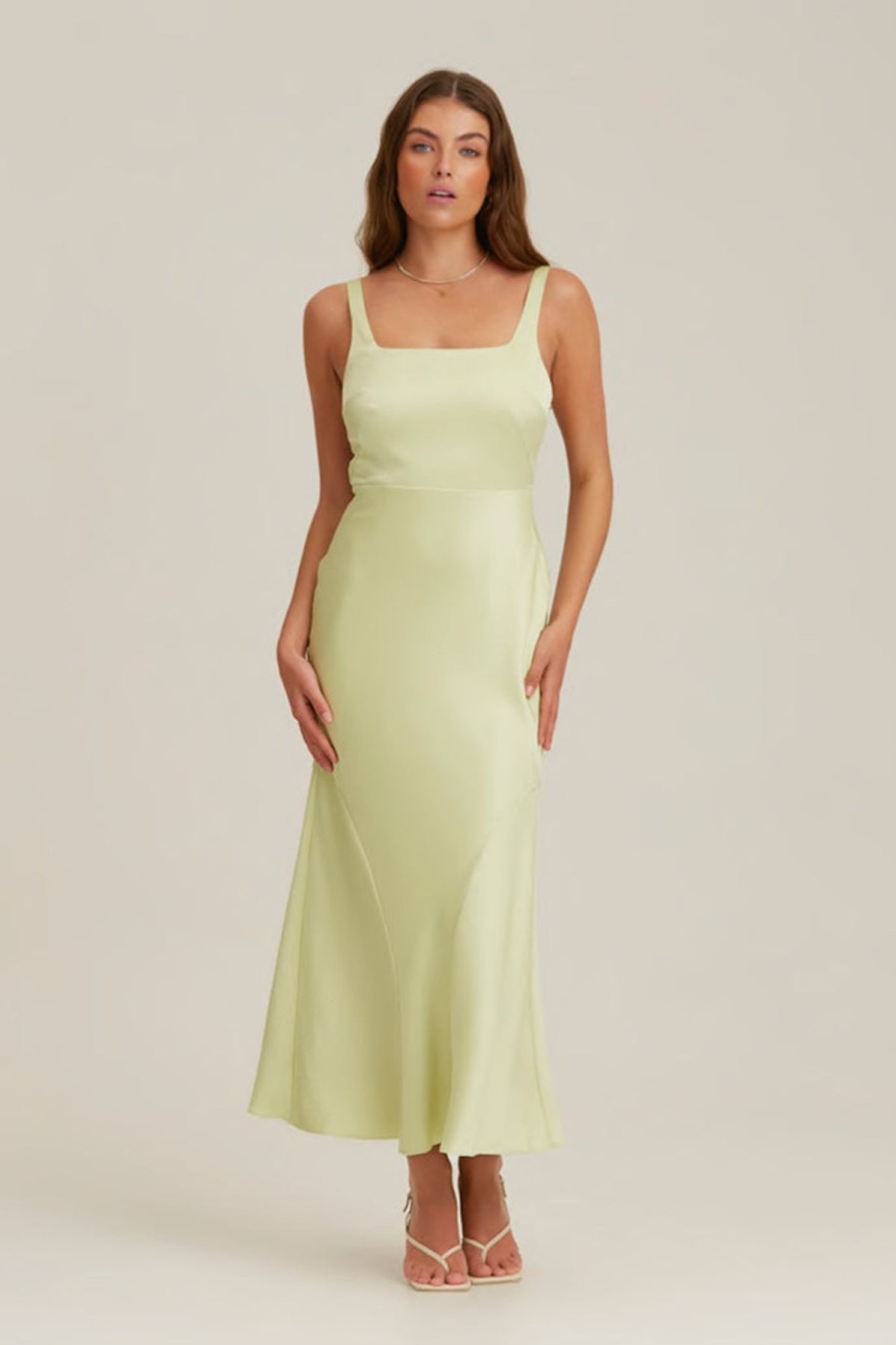 Women Finders Keepers Party | Finders Keepers Brigita Maxi Dress-Kiwi