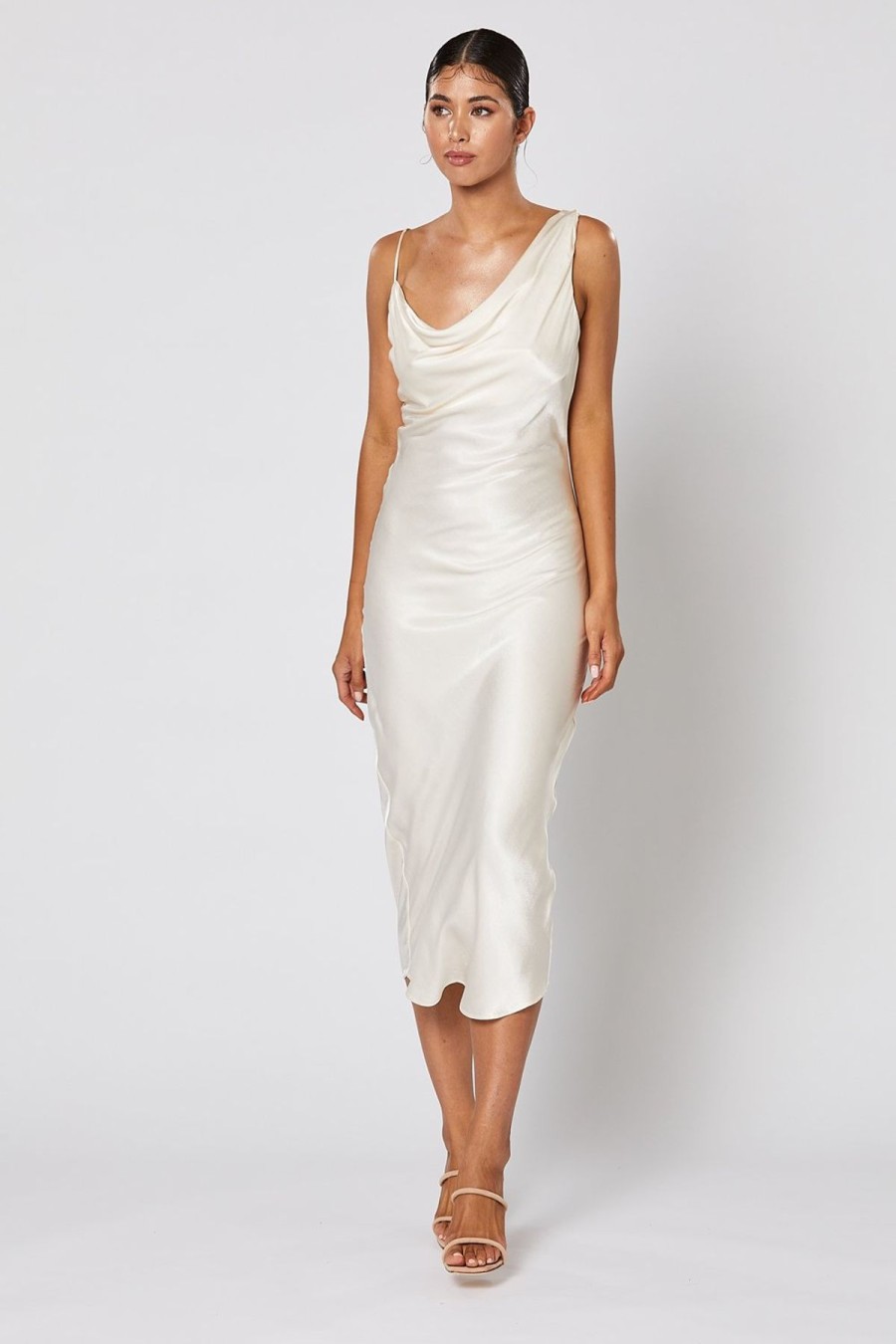 Women Winona Wedding Guest | Winona Cara Dress-Pearl