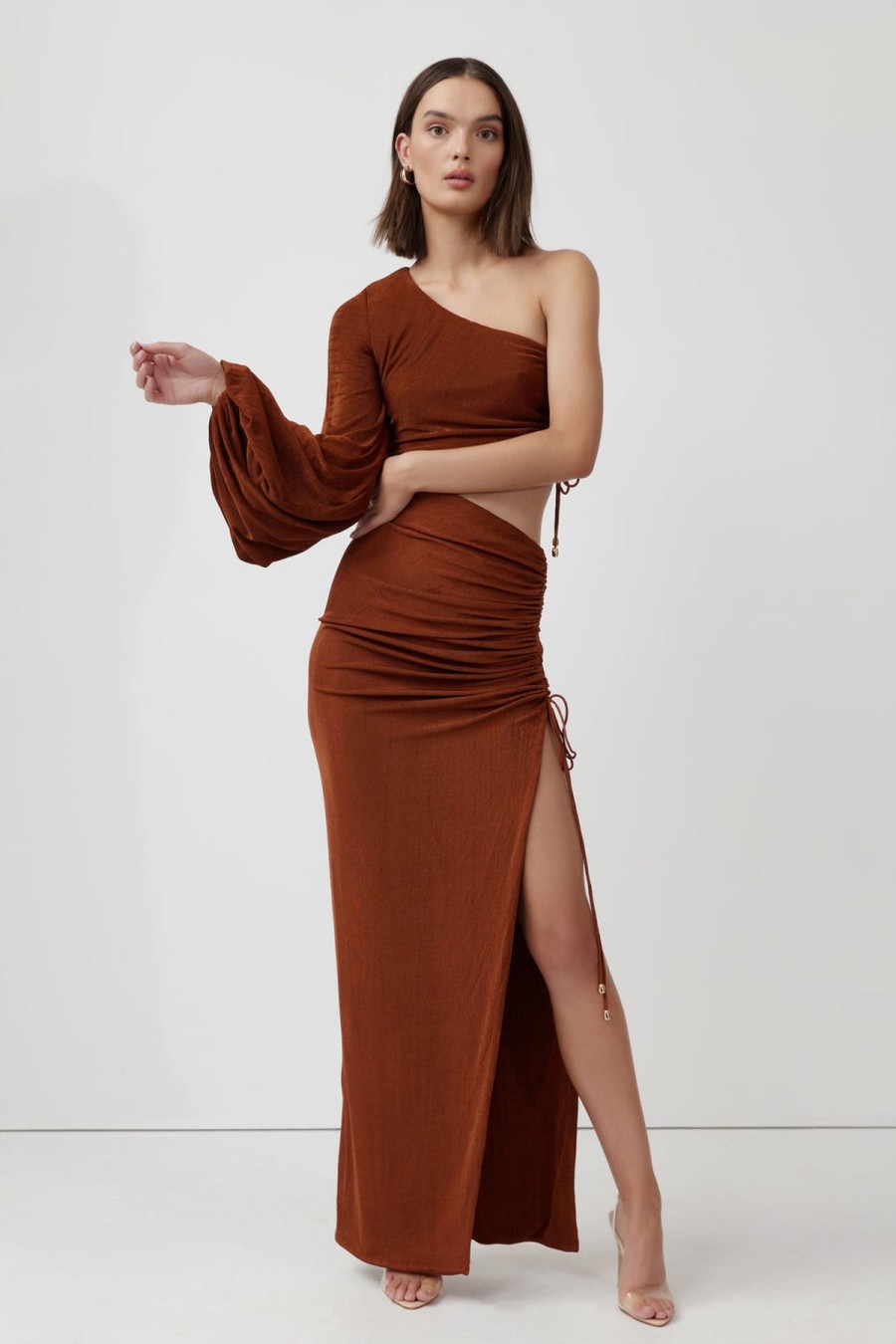 Women Lexi Formal | Lexi Rush Dress-Copper