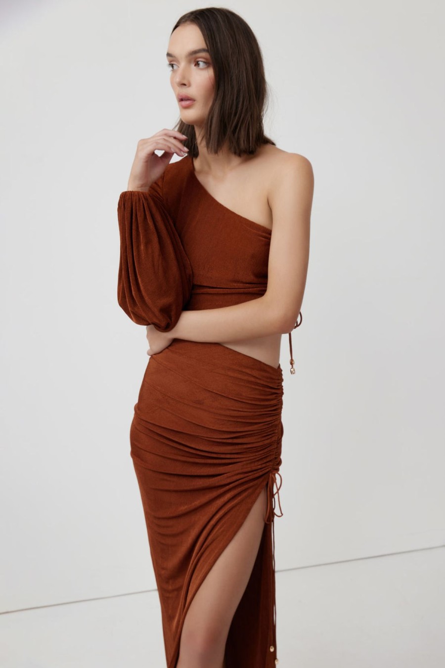 Women Lexi Formal | Lexi Rush Dress-Copper