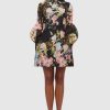 Women Leo Lin Wedding Guest | Leo & Lin Luminous Silk Mini Dress-Opulent Print In Mystic