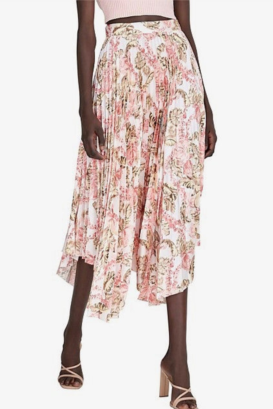 Women Dress Hire AU Sets | Significant Other Louise Skirt-Pink Sangria Floral