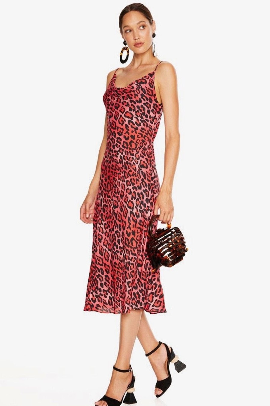 Women Talulah Wedding Guest | Talulah Party Animal Midi Dress-Pink Animal