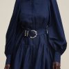 Women Acler Wedding Guest | Acler Sherwood Dress-Navy