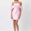 Women Bianca & Bridgett Wedding Guest | Bianca & Bridgett Eden Mini Dress-Pink