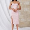 Women Lexi Wedding Guest | Lexi Kiara Dress-Powder Pink