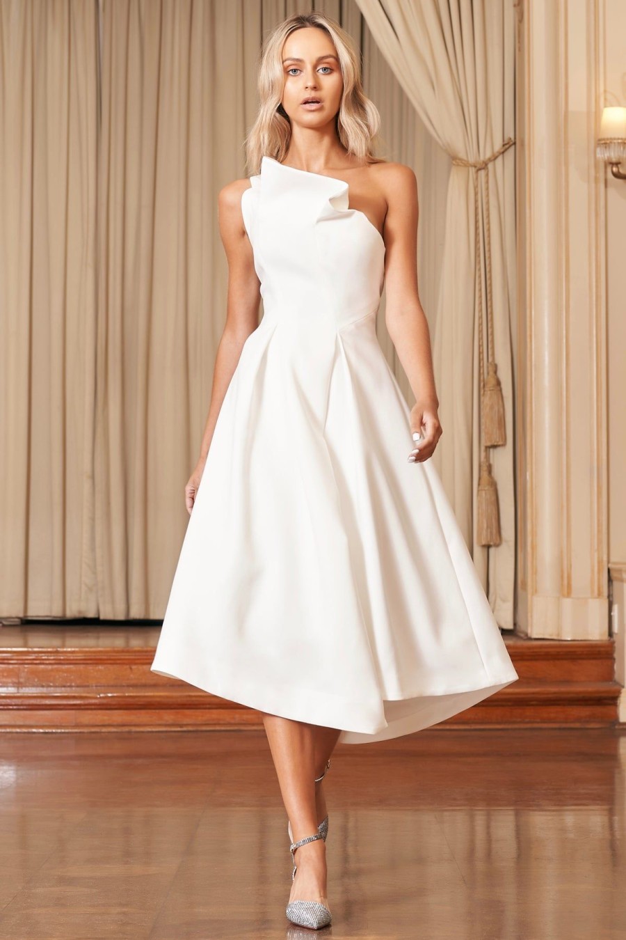 Women Elliatt Party | Elliatt Adele Dress-White