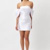 Women Bianca & Bridgett Party | Bianca & Bridgett Eden Mini Dress-White