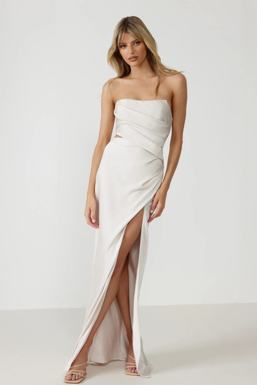 Women Lexi Formal | Lexi Milan Dress-Pearl