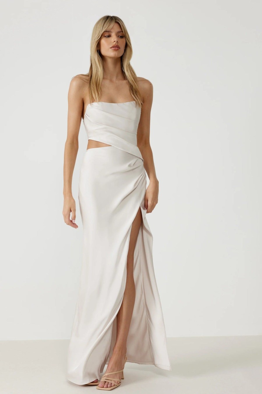 Women Lexi Formal | Lexi Milan Dress-Pearl